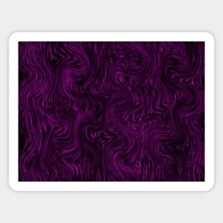 Purple swirls Sticker